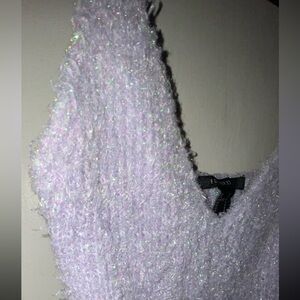 Forever 21 Light Purple/Purple/Lilac Bodycon Midi Sweater Dress